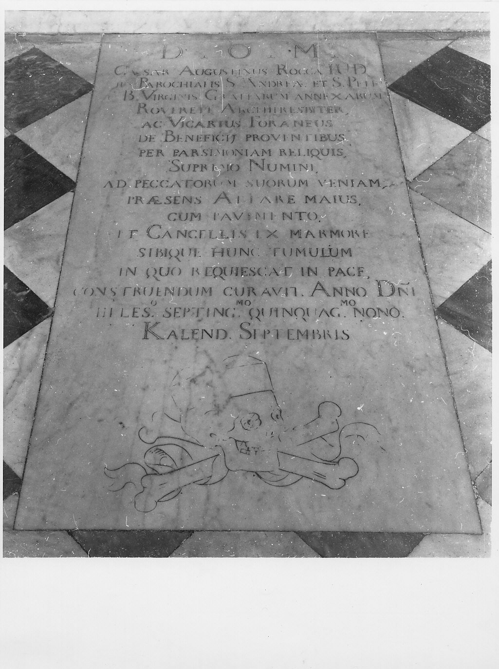 lapide, opera isolata - bottega ligure (sec. XVIII)