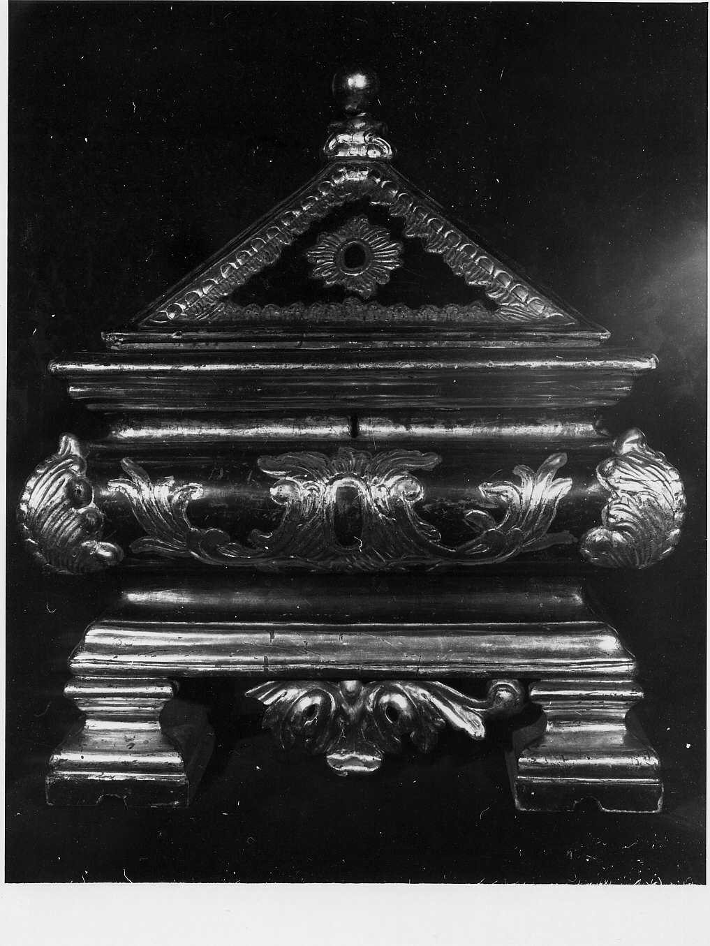 cofano, opera isolata - bottega ligure (fine sec. XIX)