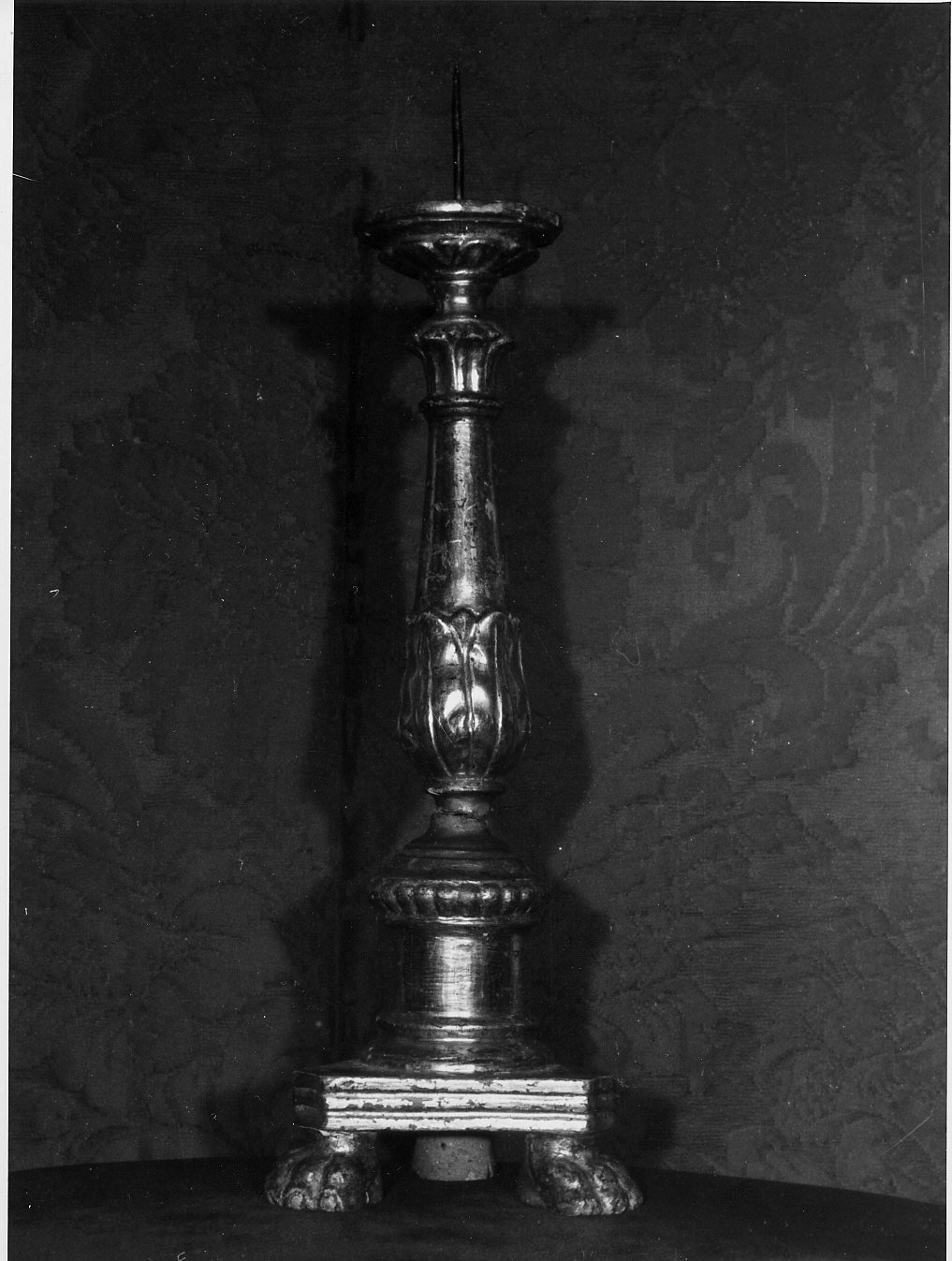 candeliere, serie - bottega ligure (sec. XIX)