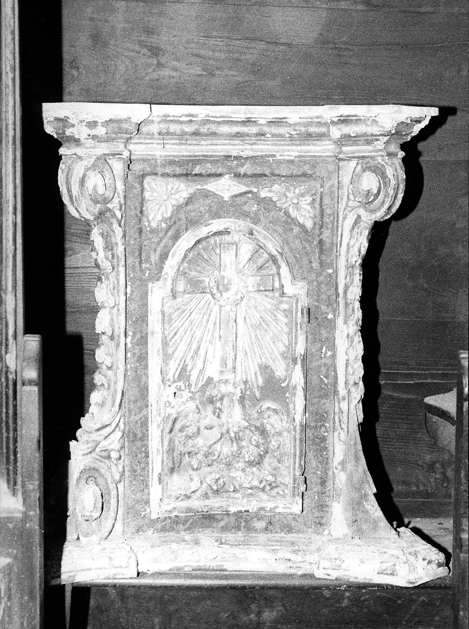tabernacolo - a tempietto, opera isolata - bottega italiana (inizio sec. XIX)