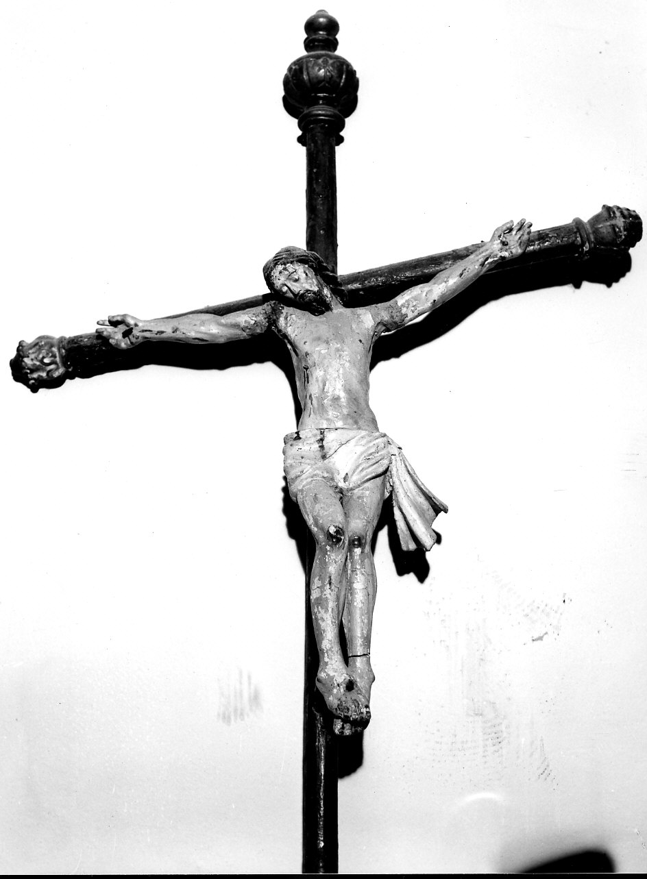 crocifisso, opera isolata - bottega ligure (sec. XIX)