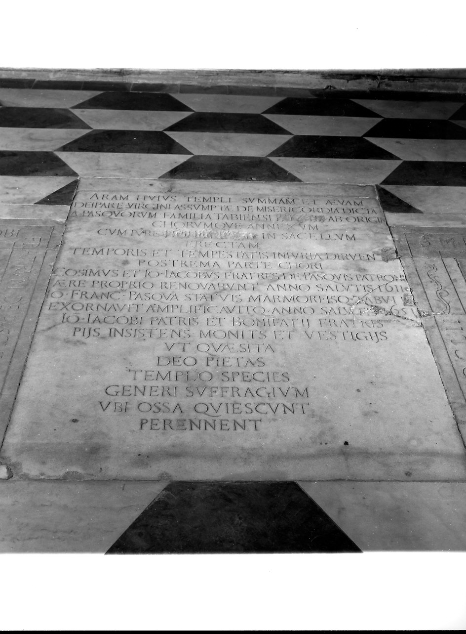 lapide, opera isolata - bottega ligure (sec. XVII)