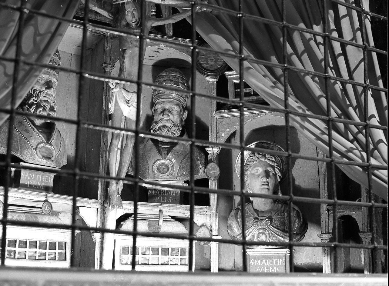 reliquiario a teca - a cofanetto, coppia - bottega ligure (sec. XVIII)