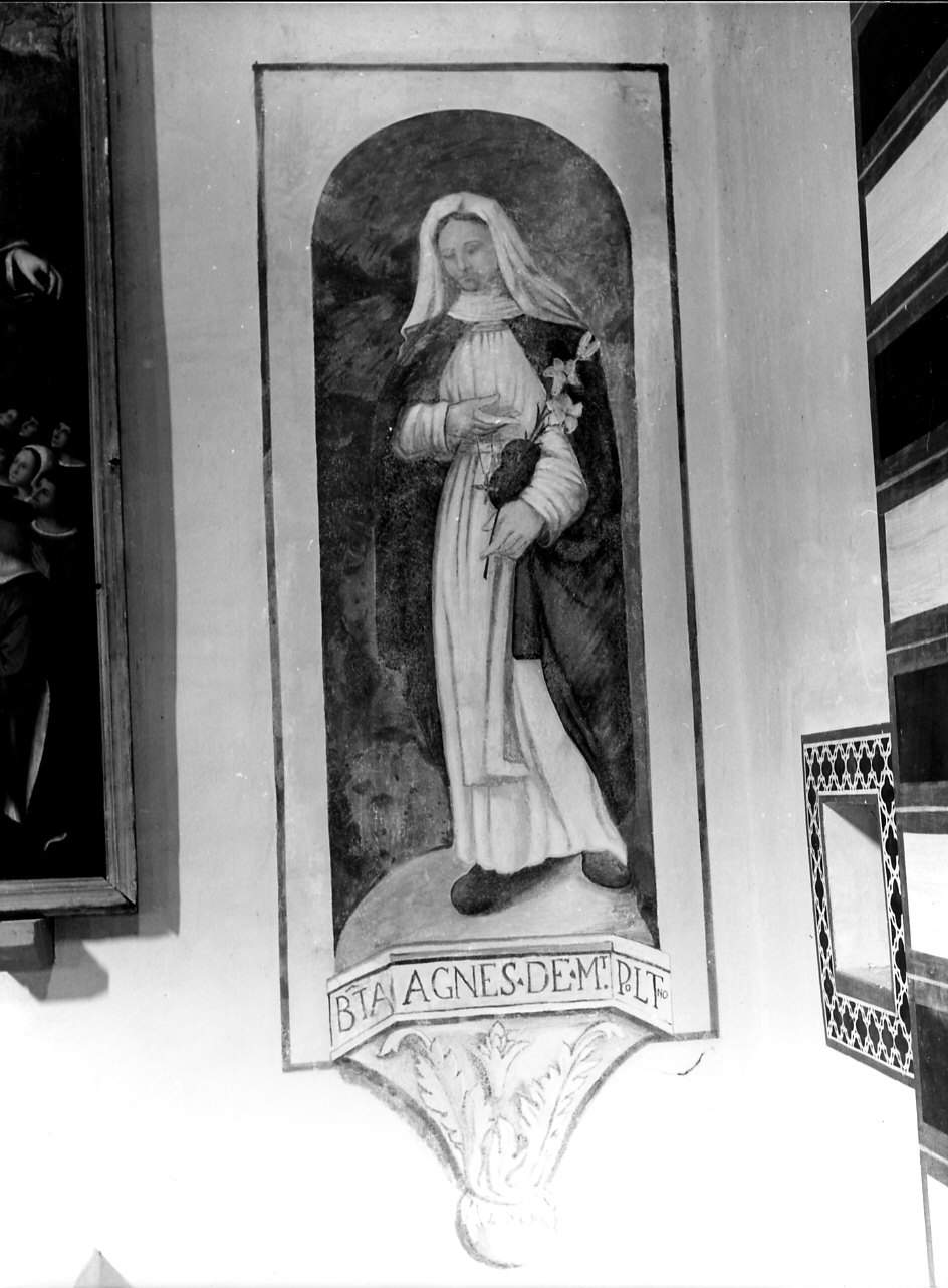 beata Agnese da Montepulciano (dipinto, opera isolata) - ambito ligure (sec. XVII)
