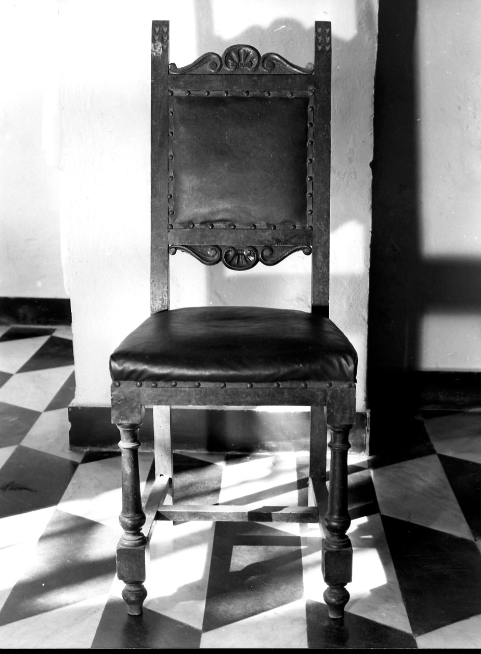 sedia, coppia - bottega ligure (sec. XX)