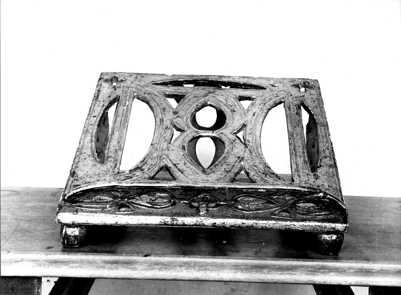 leggio d'altare, opera isolata - bottega ligure (fine sec. XIX)