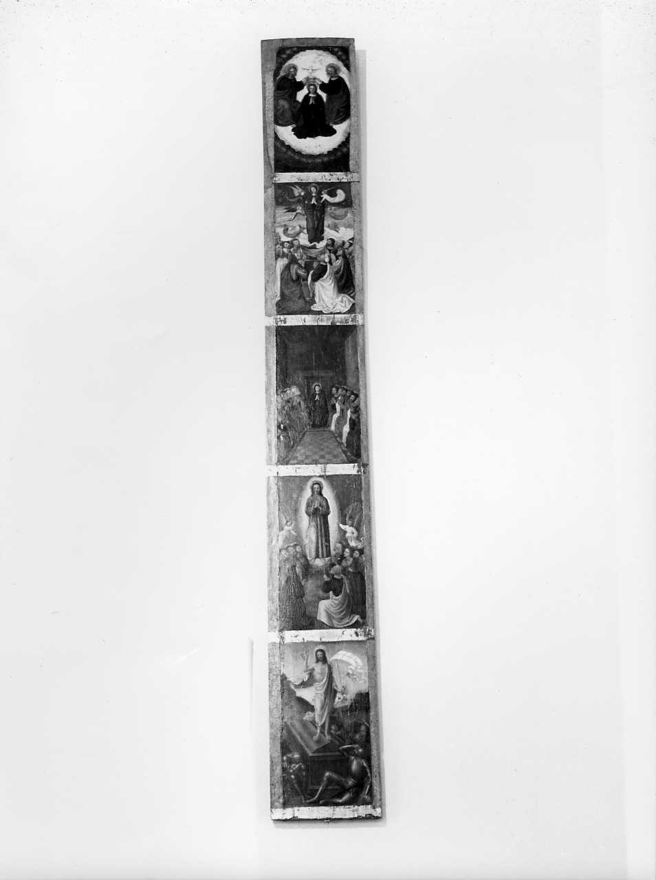 misteri gaudiosi (dipinto, ciclo) di Brea Ludovico (primo quarto sec. XVI)