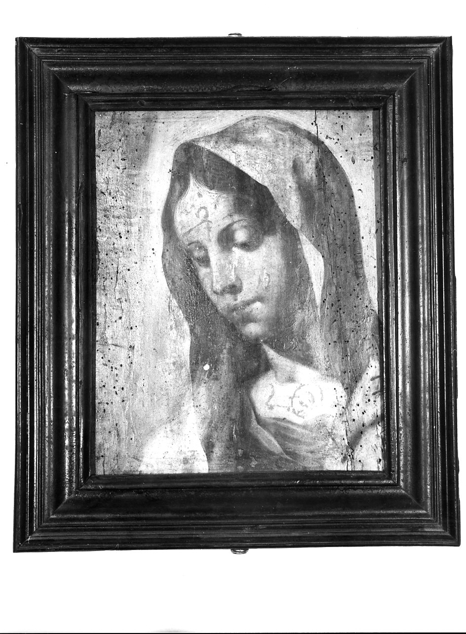 Madonna (dipinto, opera isolata) - ambito italiano (fine/inizio secc. XVIII/ XIX)