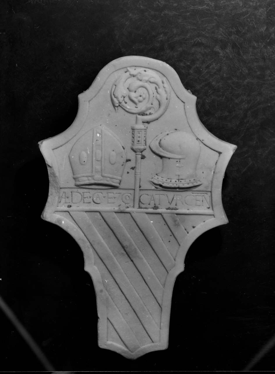 stemma (scultura, opera isolata) - ambito ligure (fine/inizio secc. XVII/ XVIII)