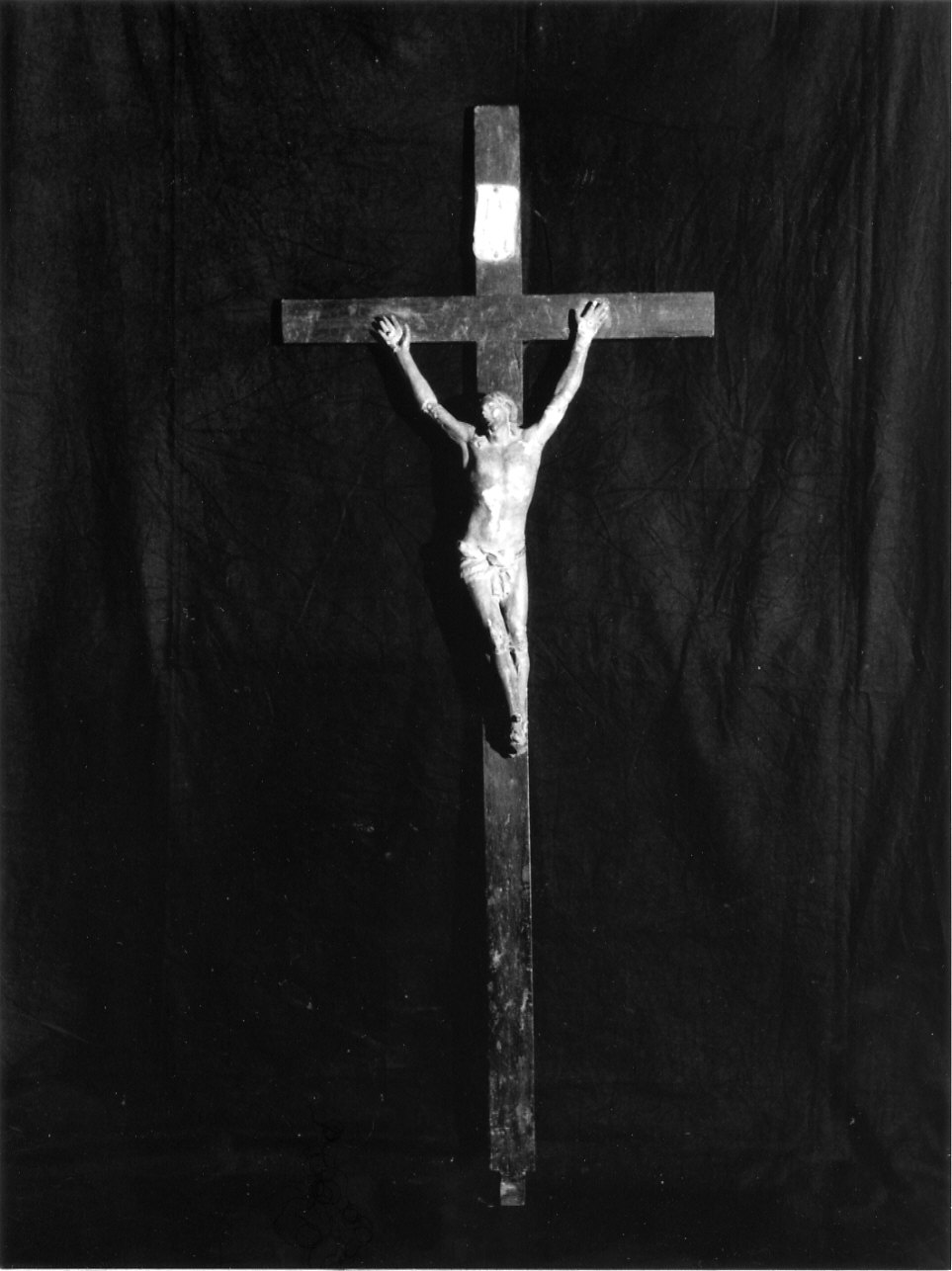 crocifisso, opera isolata - bottega ligure (seconda metà sec. XVII)