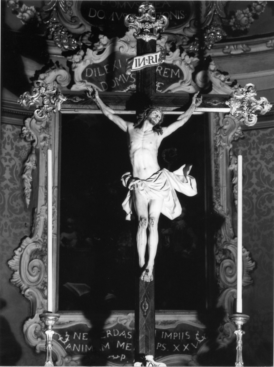 croce d'altare, opera isolata di Maragliano Anton Maria (maniera) (sec. XVIII)