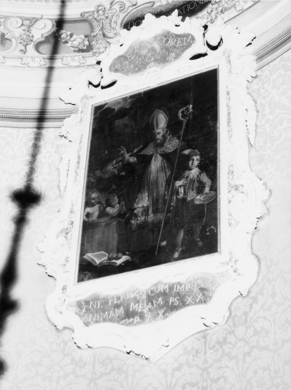 cornice a impostazione architettonica di dipinto, opera isolata - bottega ligure (sec. XVIII)