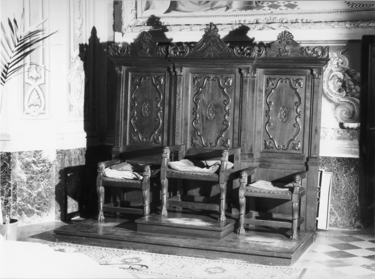 stallo, opera isolata - bottega italiana (inizio sec. XX)