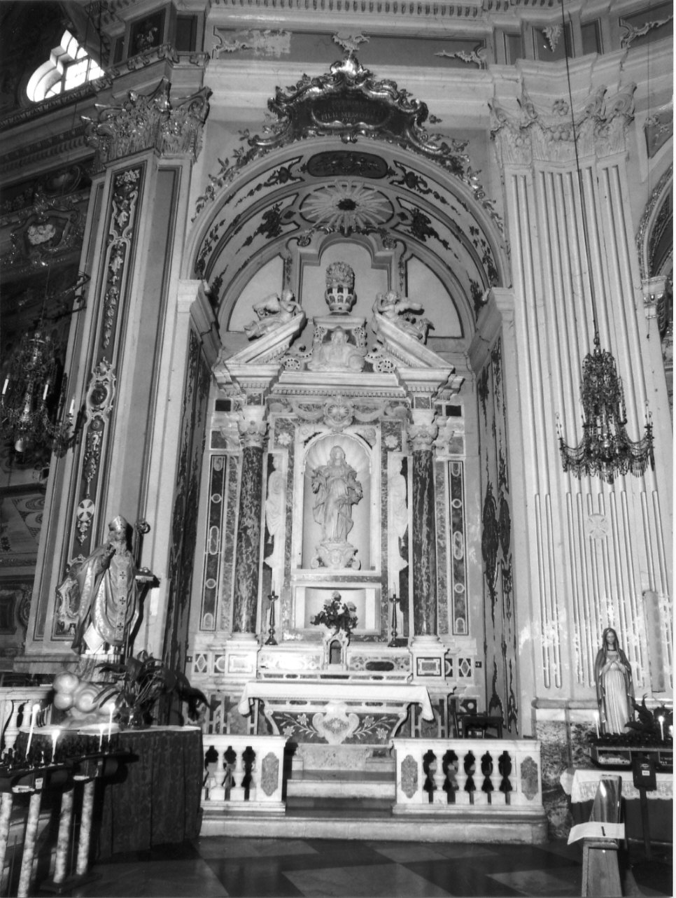 altare, insieme - bottega ligure (sec. XVIII)