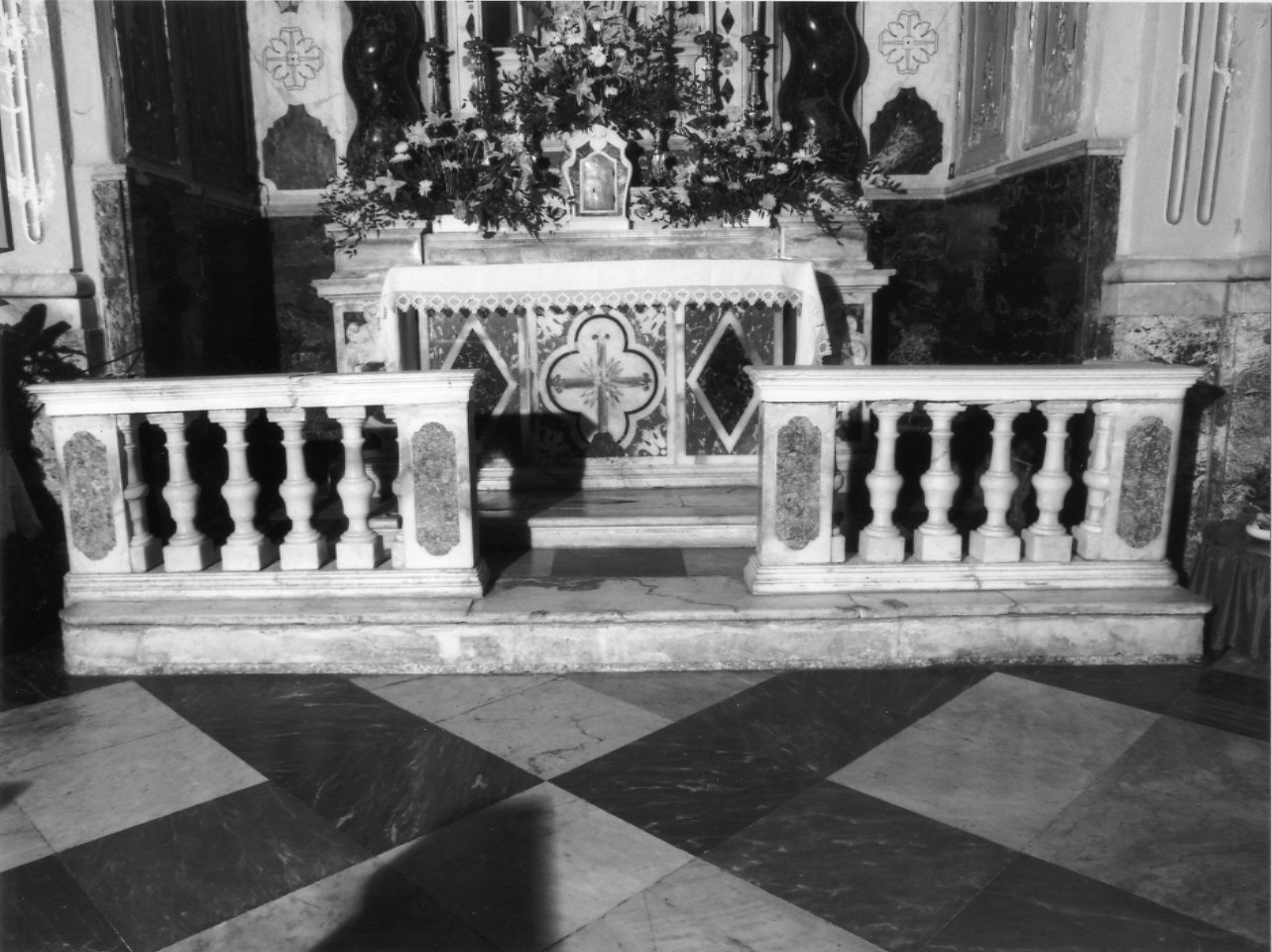 balaustrata, opera isolata - bottega ligure (sec. XVIII)