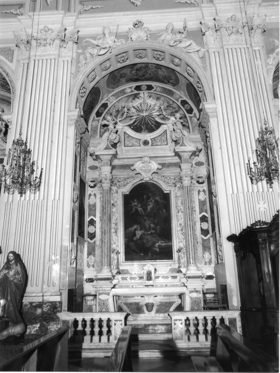 altare, insieme - bottega ligure (sec. XVIII)