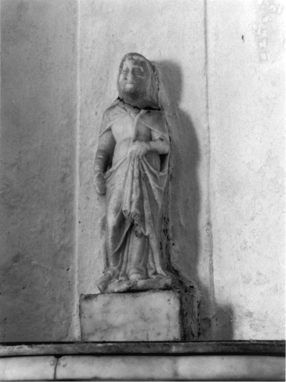 Santa Caterina d'Alessandria (scultura, opera isolata) - bottega ligure (secc. XVI/ XVII)