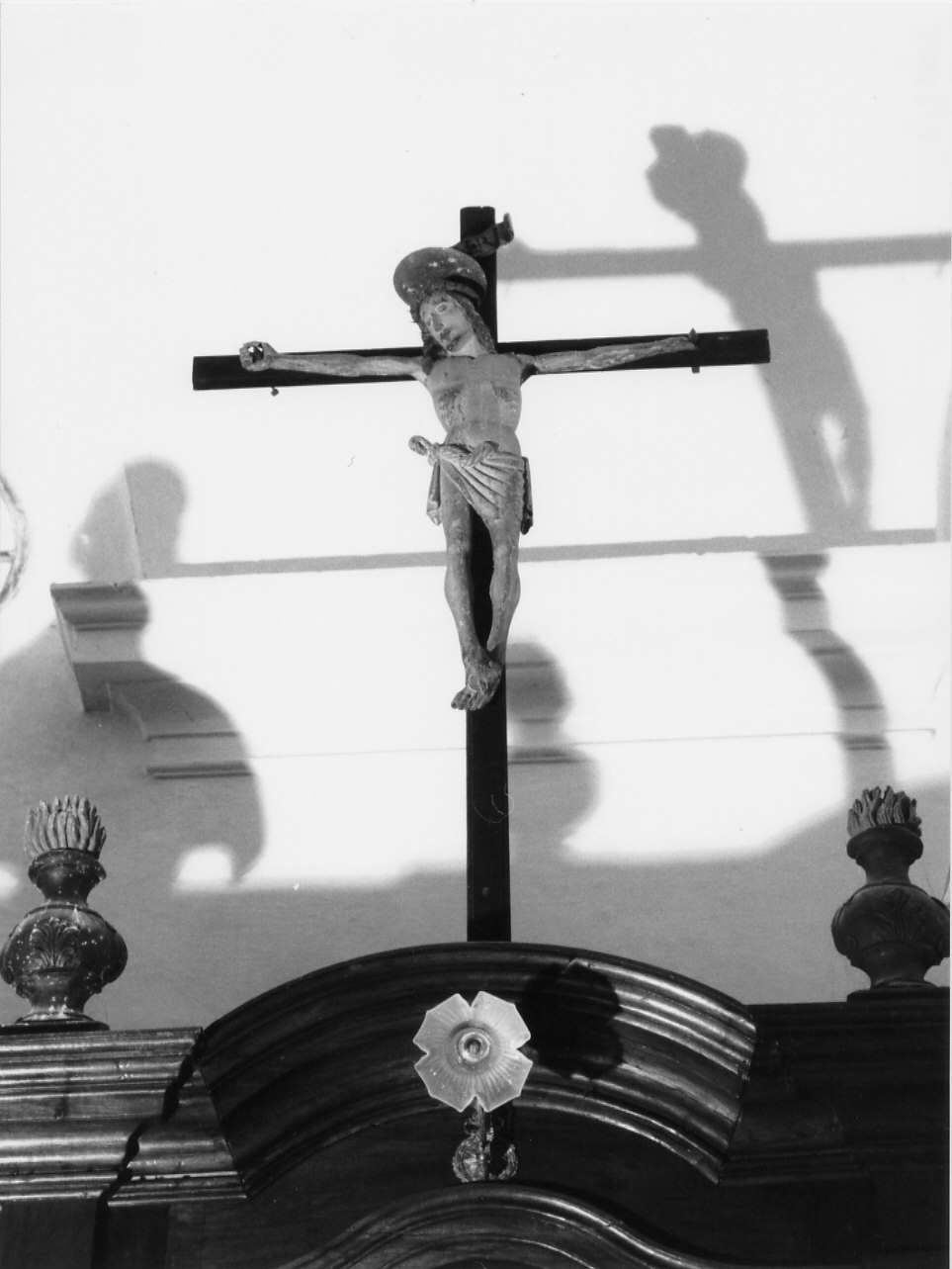 crocifisso, opera isolata - ambito ligure (sec. XVI)