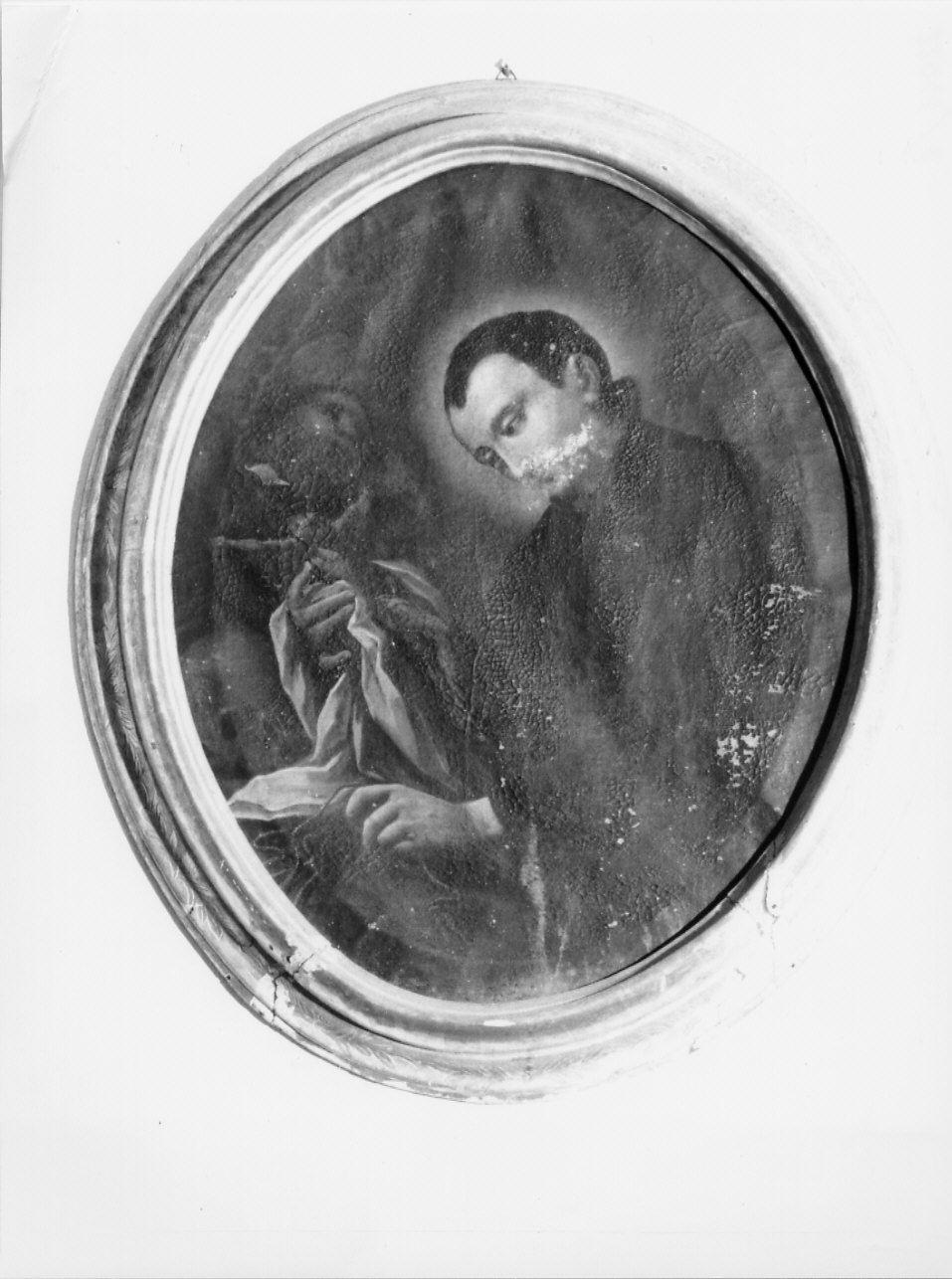 San Luigi Gonzaga (dipinto, opera isolata) - ambito ligure (sec. XVIII)