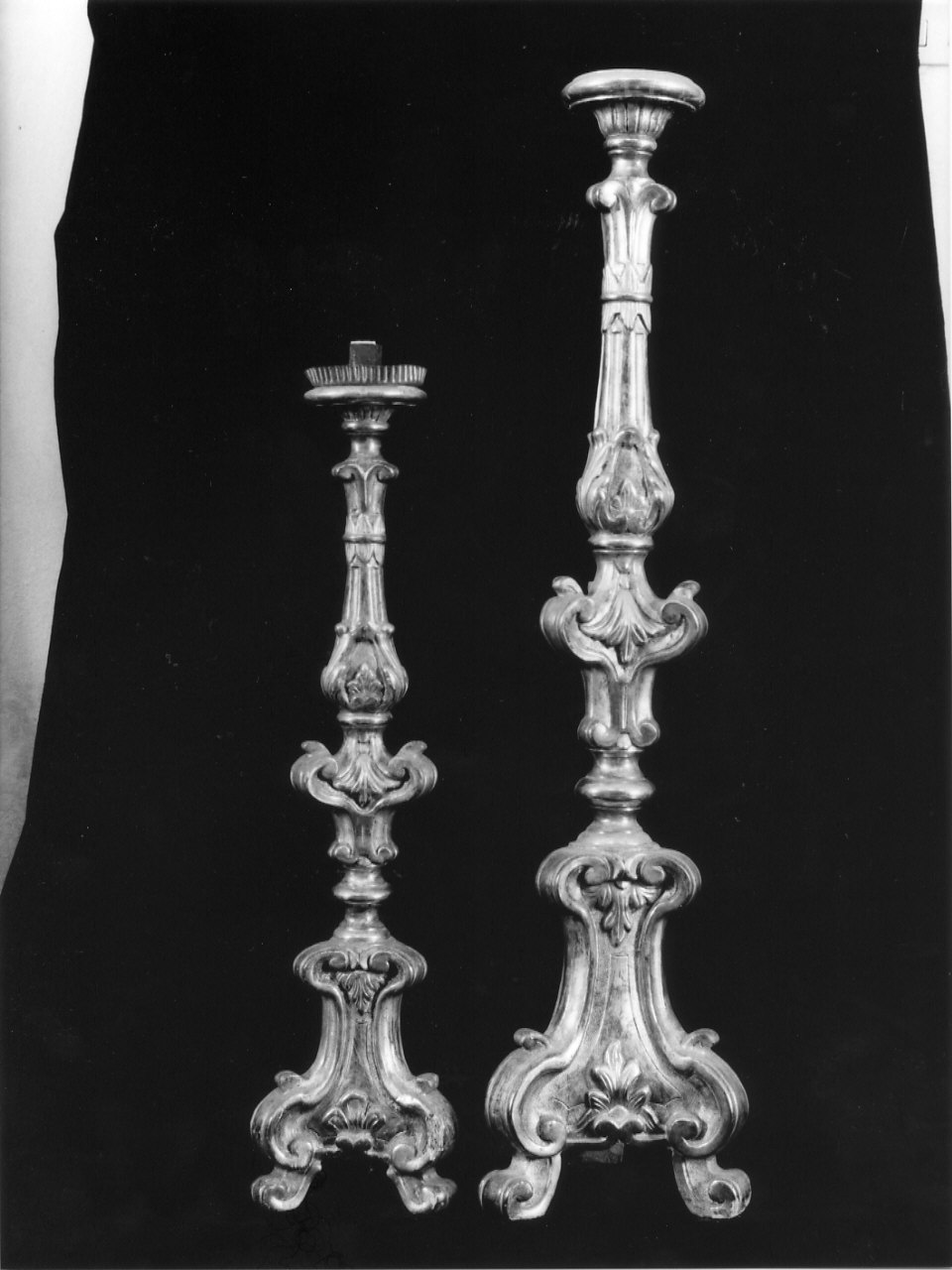 candeliere, serie - bottega ligure (inizio sec. XX)