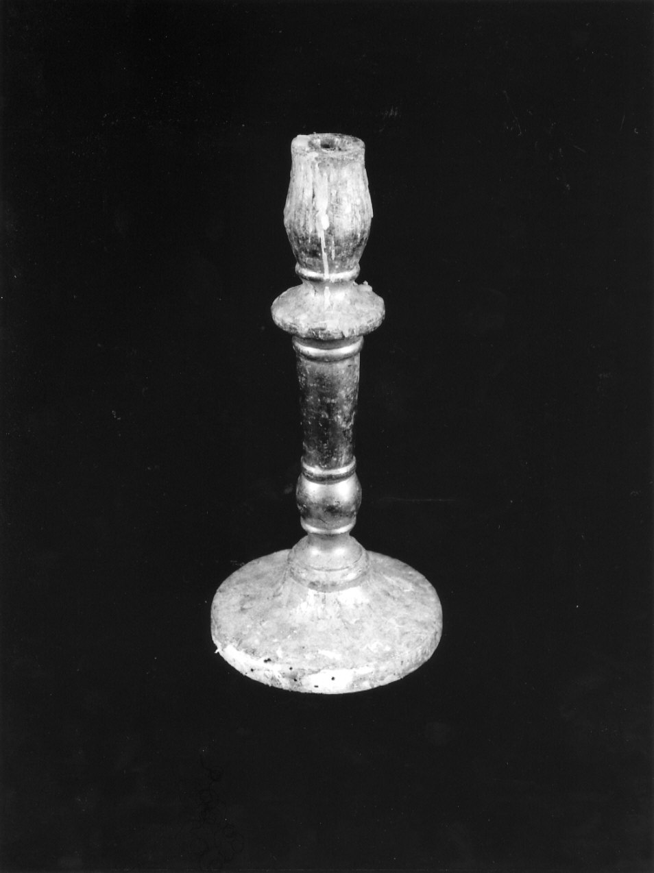 candelabro, opera isolata - bottega ligure (sec. XVIII)