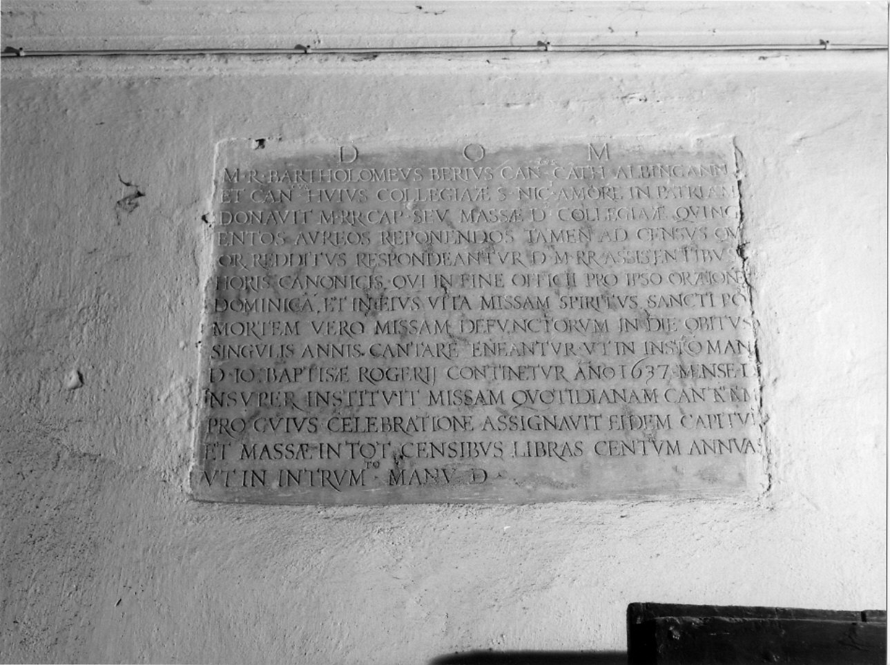 lapide, opera isolata - bottega ligure (sec. XVII)