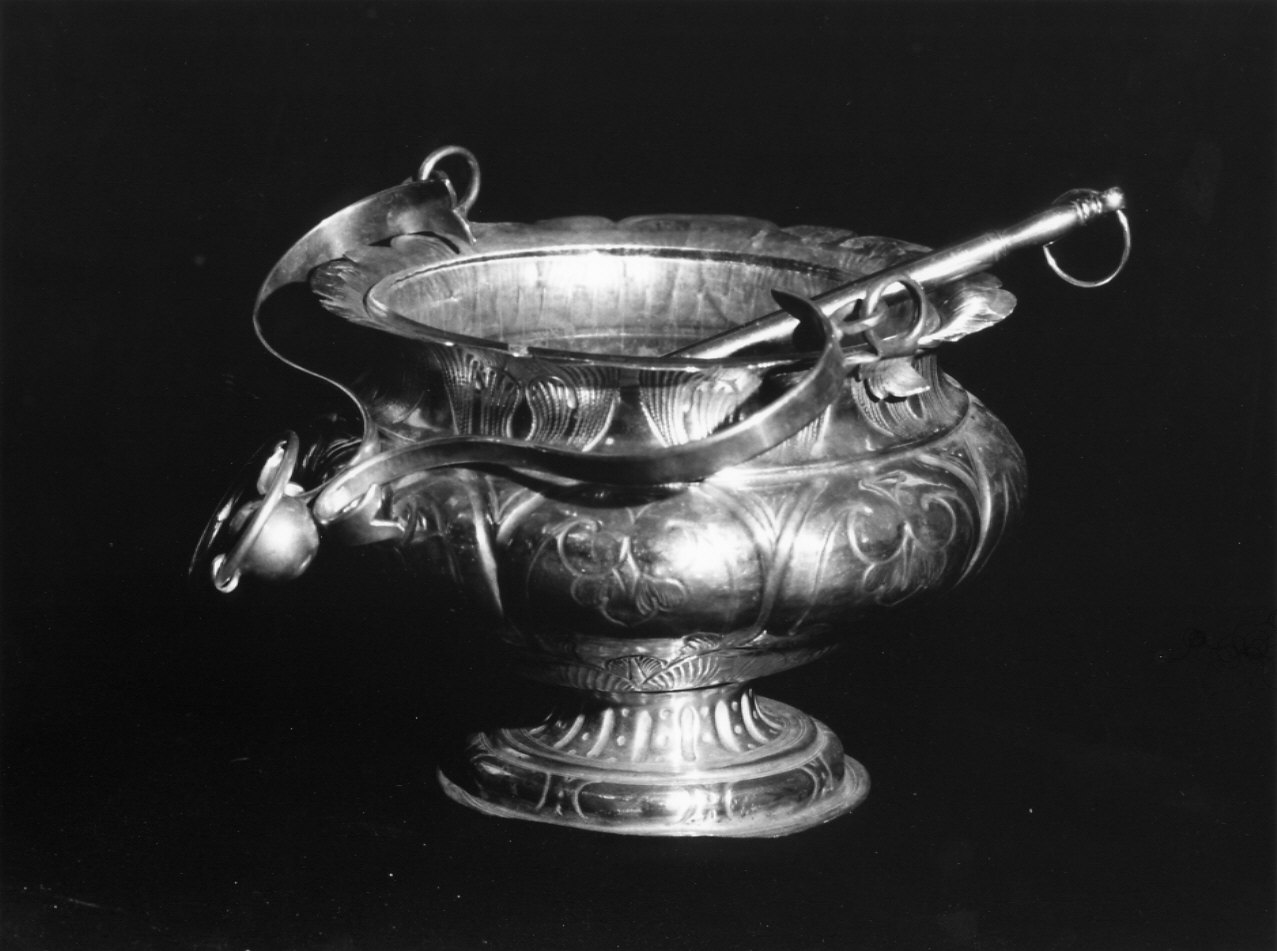 servizio per aspersione, insieme - bottega ligure (metà sec. XVIII)