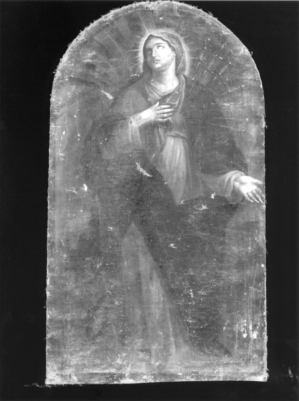 Sette Dolori della Madonna (dipinto, opera isolata) - ambito ligure (prima metà sec. XVIII)