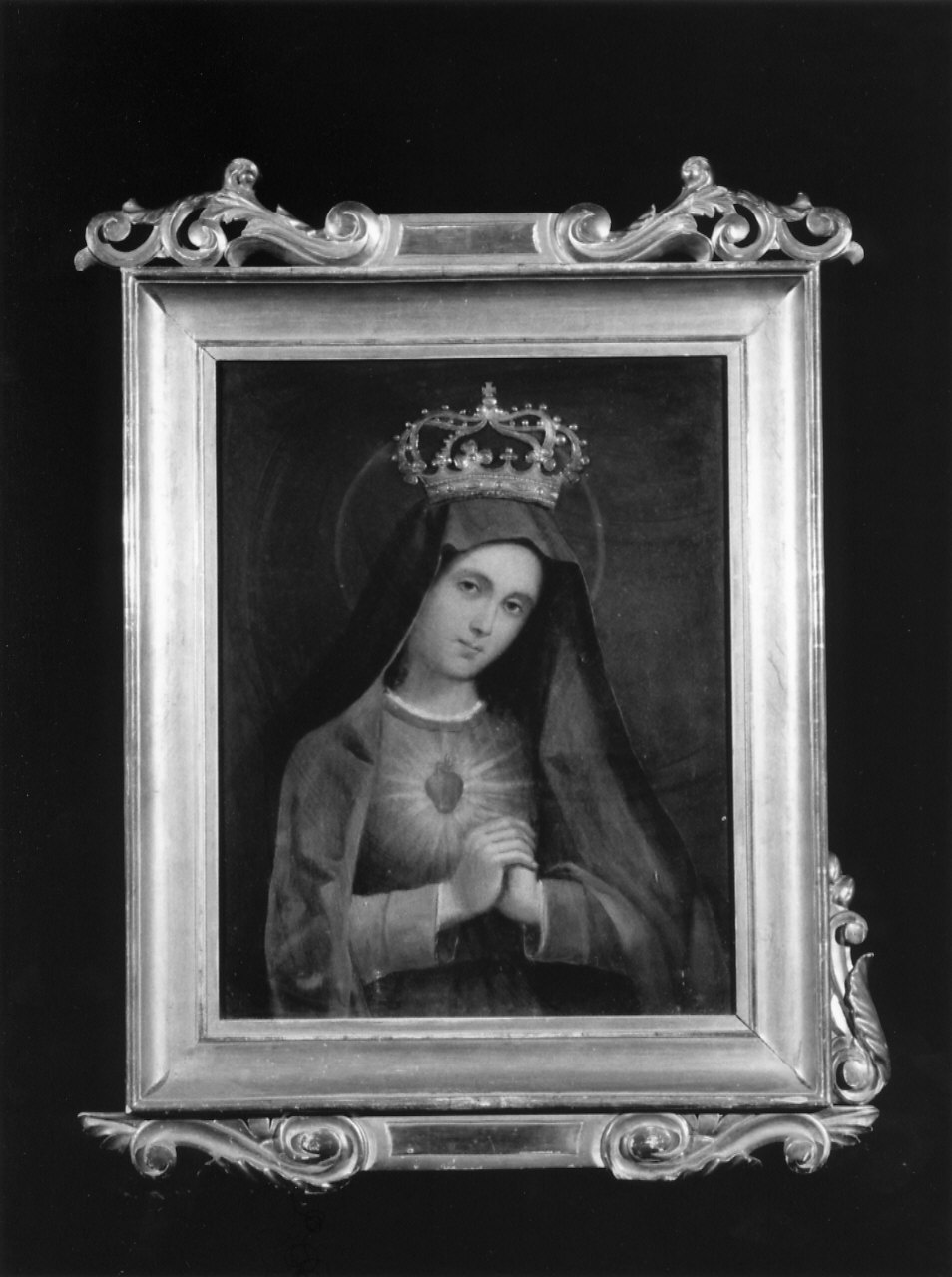 Sacro Cuore di Maria (dipinto, opera isolata) - ambito ligure (?) (primo quarto sec. XX)