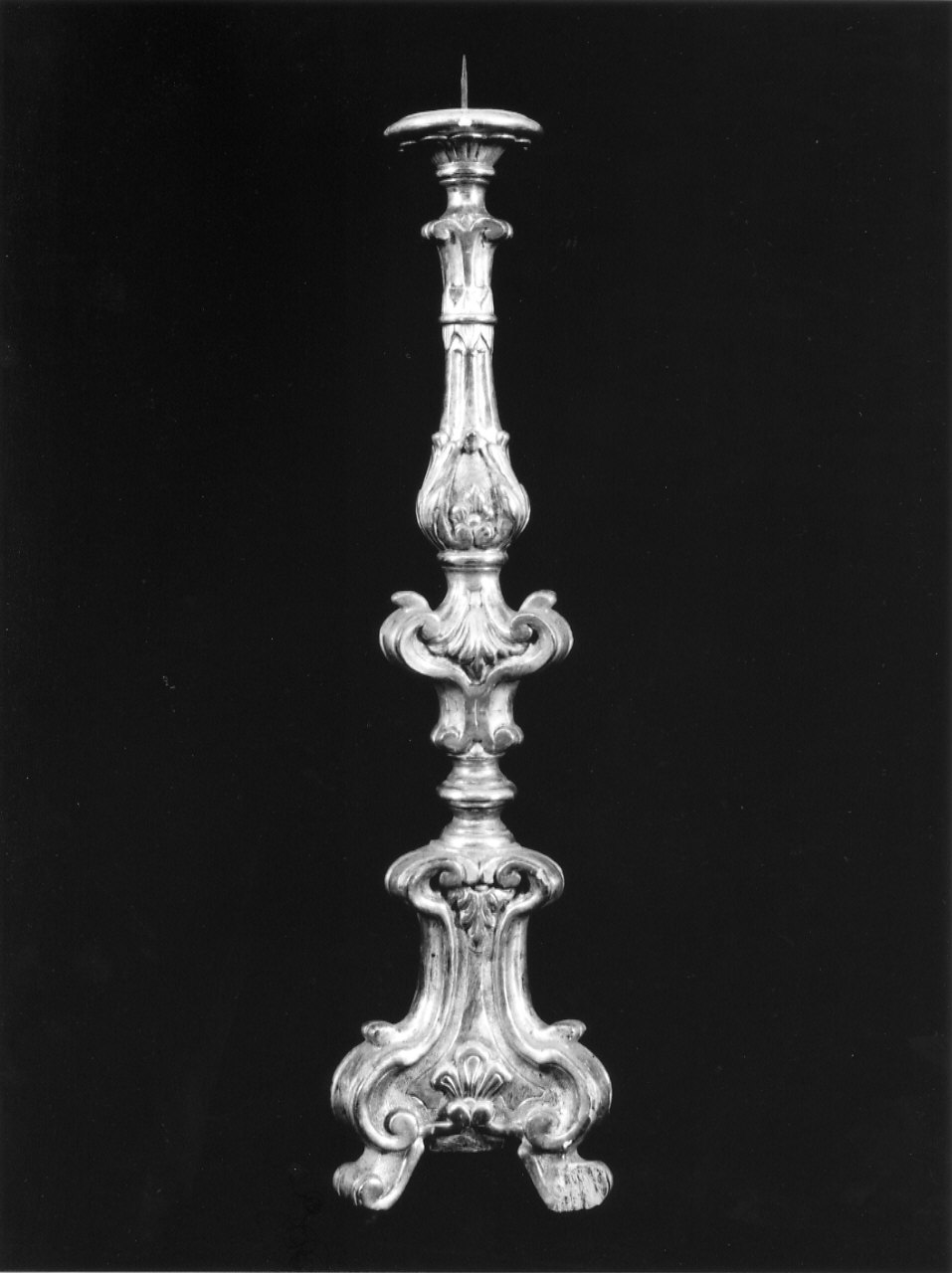 candeliere, serie - bottega ligure (ultimo quarto sec. XVIII)