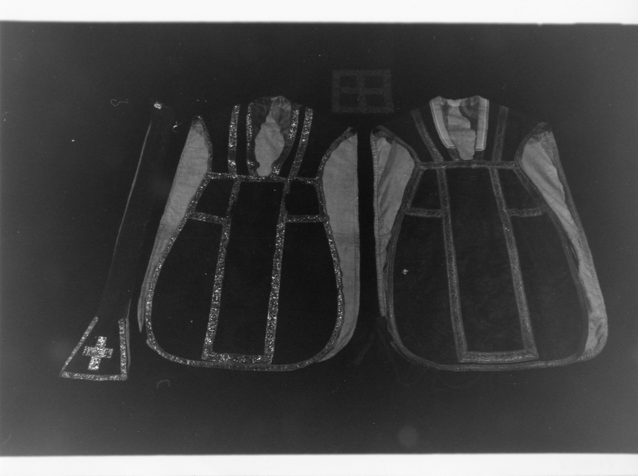 paramento liturgico, insieme - manifattura ligure (?) (metà sec. XVIII)