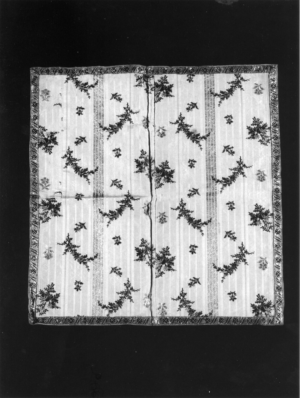 velo di calice, opera isolata - manifattura ligure (?) (seconda metà sec. XVIII)