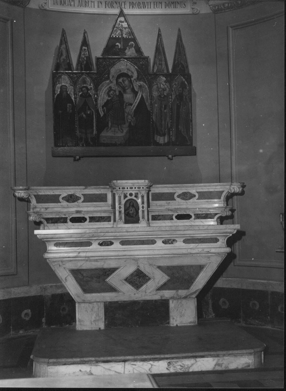 altare - a cofano, opera isolata - bottega ligure (fine sec. XIX)