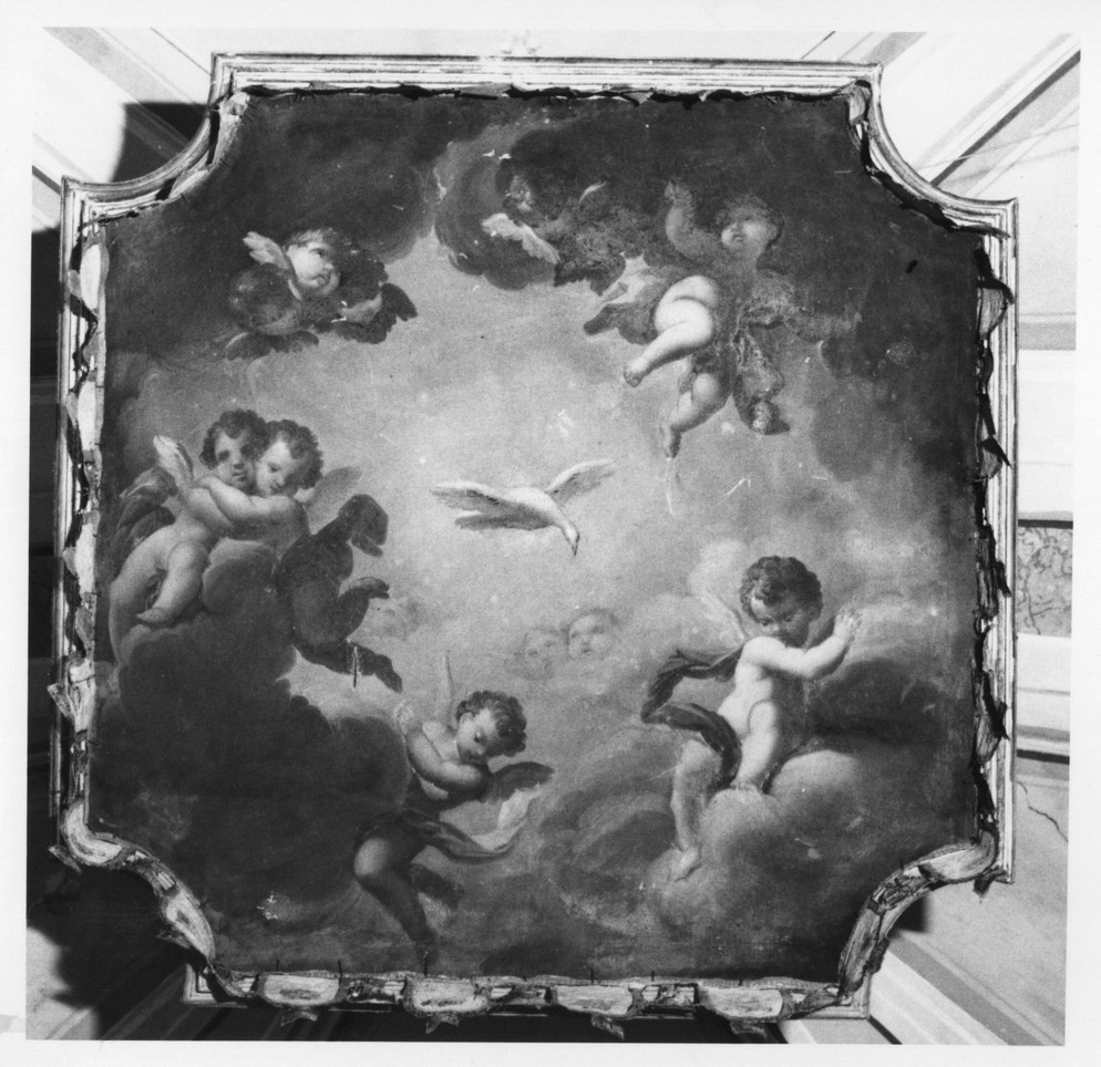 cielo di baldacchino, opera isolata - ambito ligure (prima metà sec. XVIII)