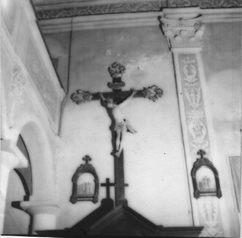 Cristo crocifisso (crocifisso, opera isolata) - bottega ligure (prima metà sec. XIX)