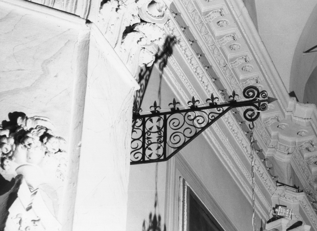 gancio, coppia - bottega ligure (seconda metà sec. XIX)