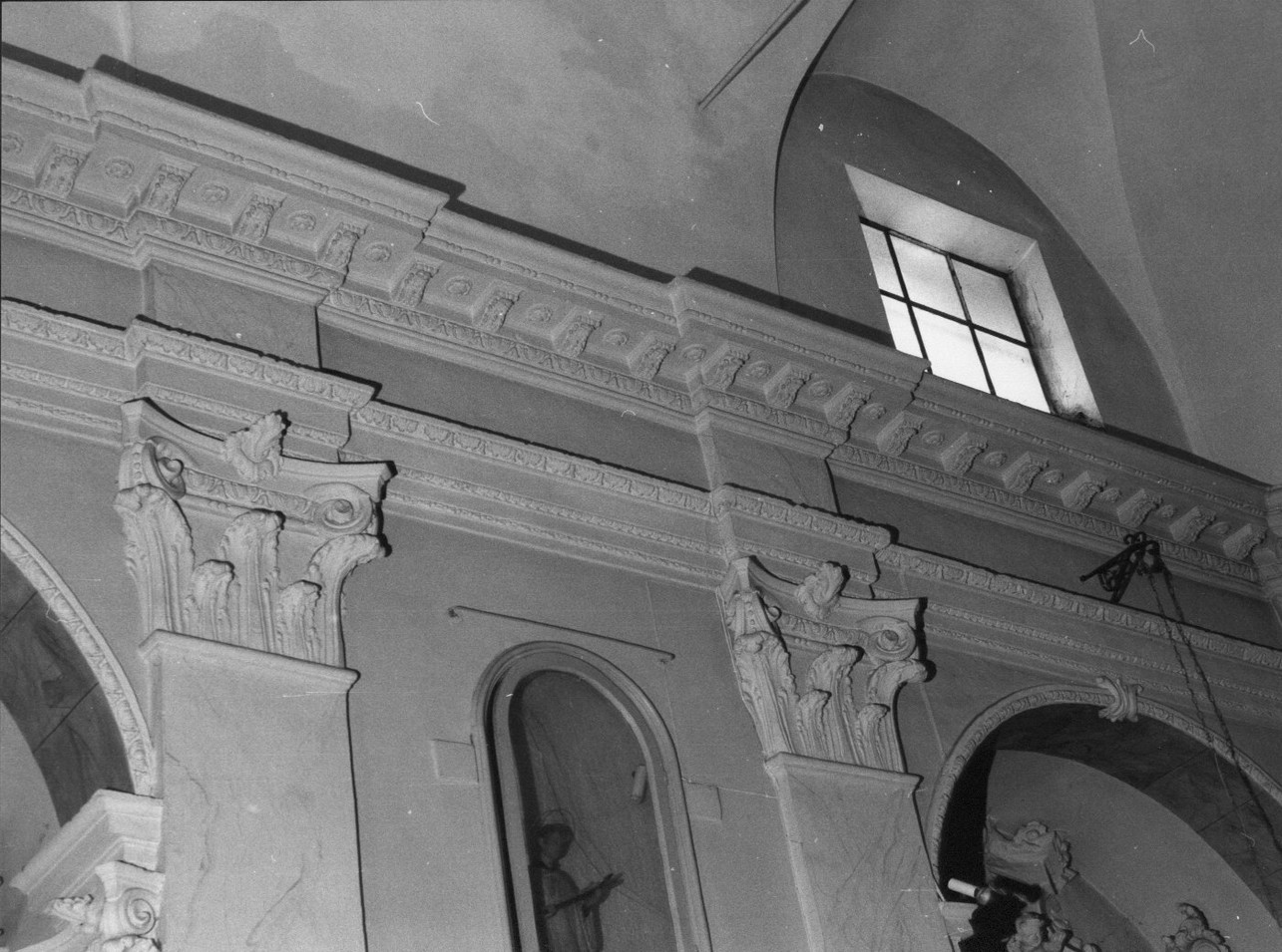 decorazione plastica, complesso decorativo - bottega ligure (seconda metà sec. XIX)