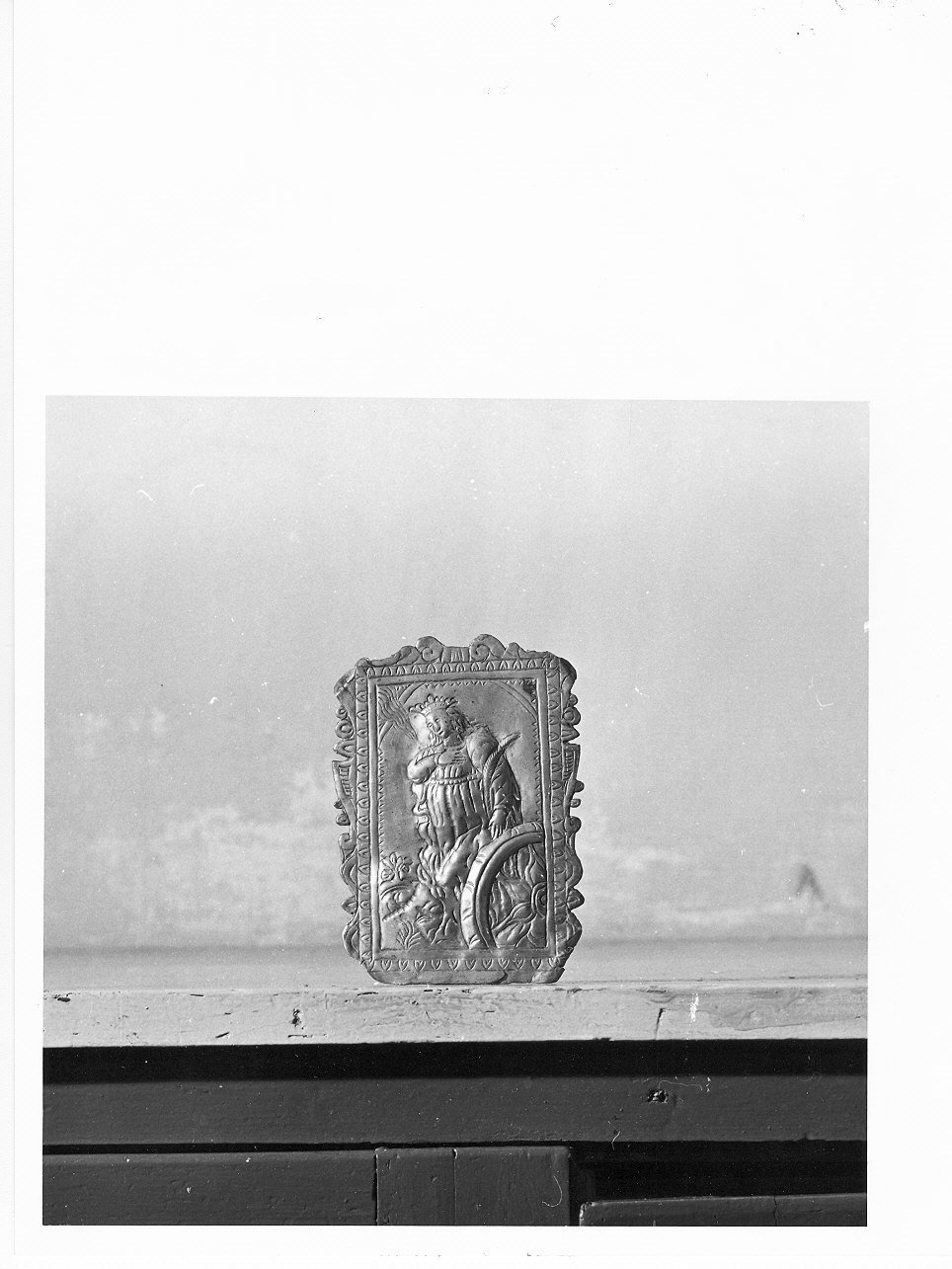 Santa Caterina d'Alessandria (pace - a tavoletta, opera isolata) - bottega ligure (terzo quarto sec. XVII)