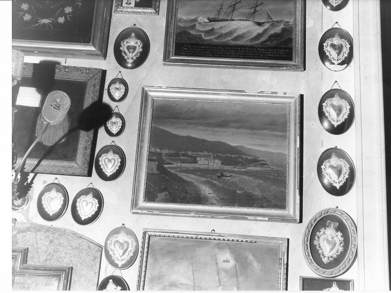 paesaggio marino (dipinto, opera isolata) - ambito italiano (seconda metà sec. XIX)