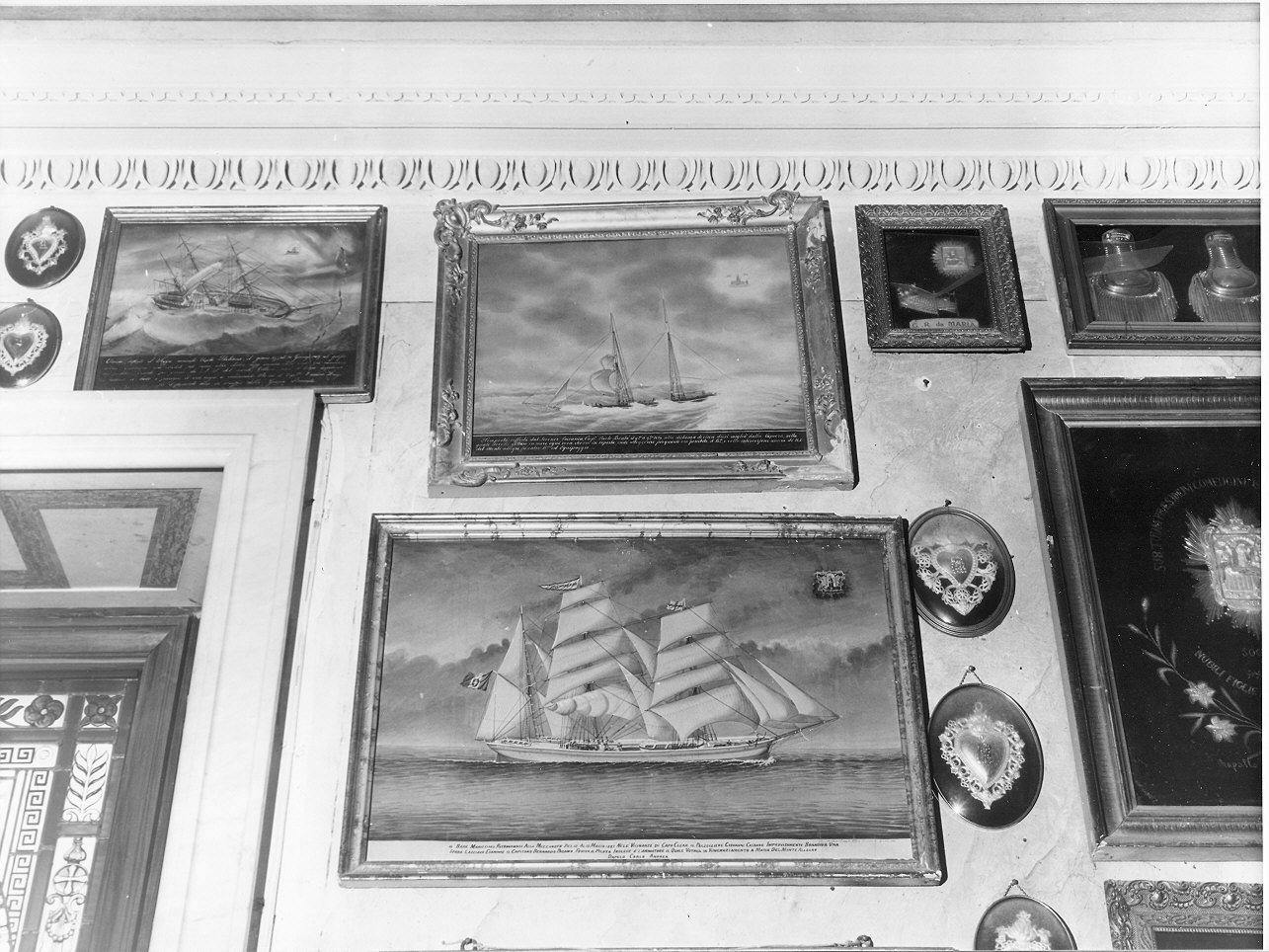 miracolo della Madonna di Montallegro (ex voto, opera isolata) di Luzzo Antonio (ultimo quarto sec. XIX)