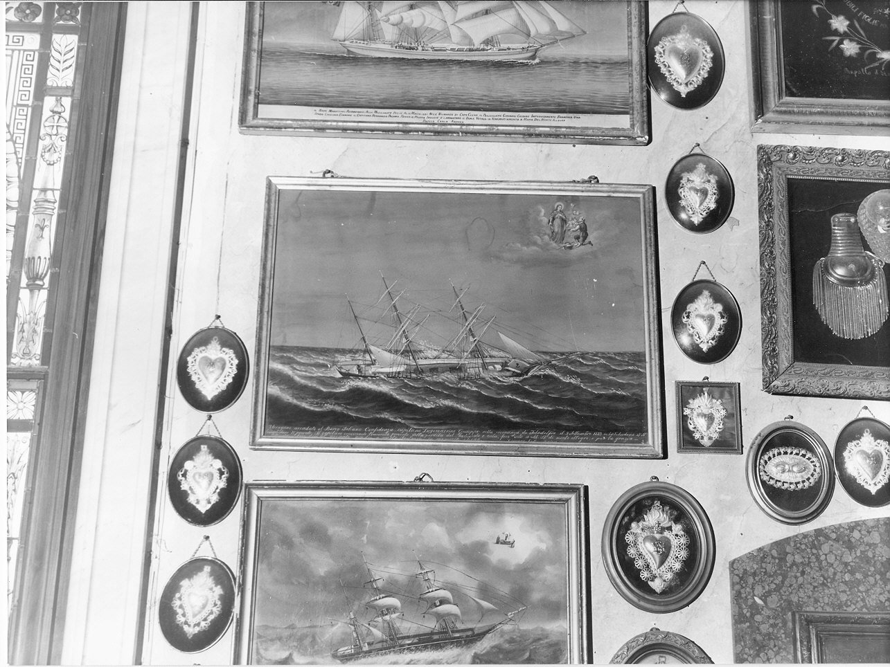 miracolo della Madonna di Montallegro (ex voto, opera isolata) - ambito ligure (ultimo quarto sec. XIX)