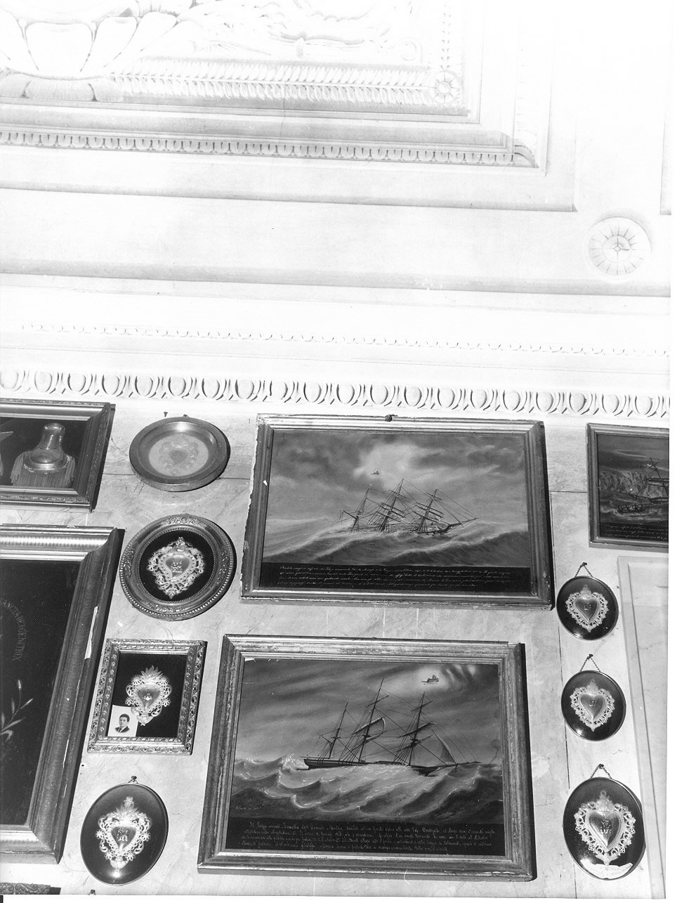 miracolo della Madonna di Montallegro (ex voto, opera isolata) di Canetta Giovanni (terzo quarto sec. XIX)