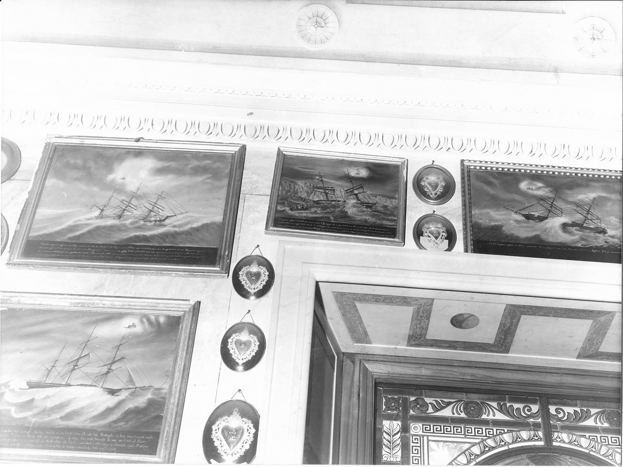 miracolo della Madonna di Montallegro (ex voto, opera isolata) - ambito italiano (terzo quarto sec. XIX)