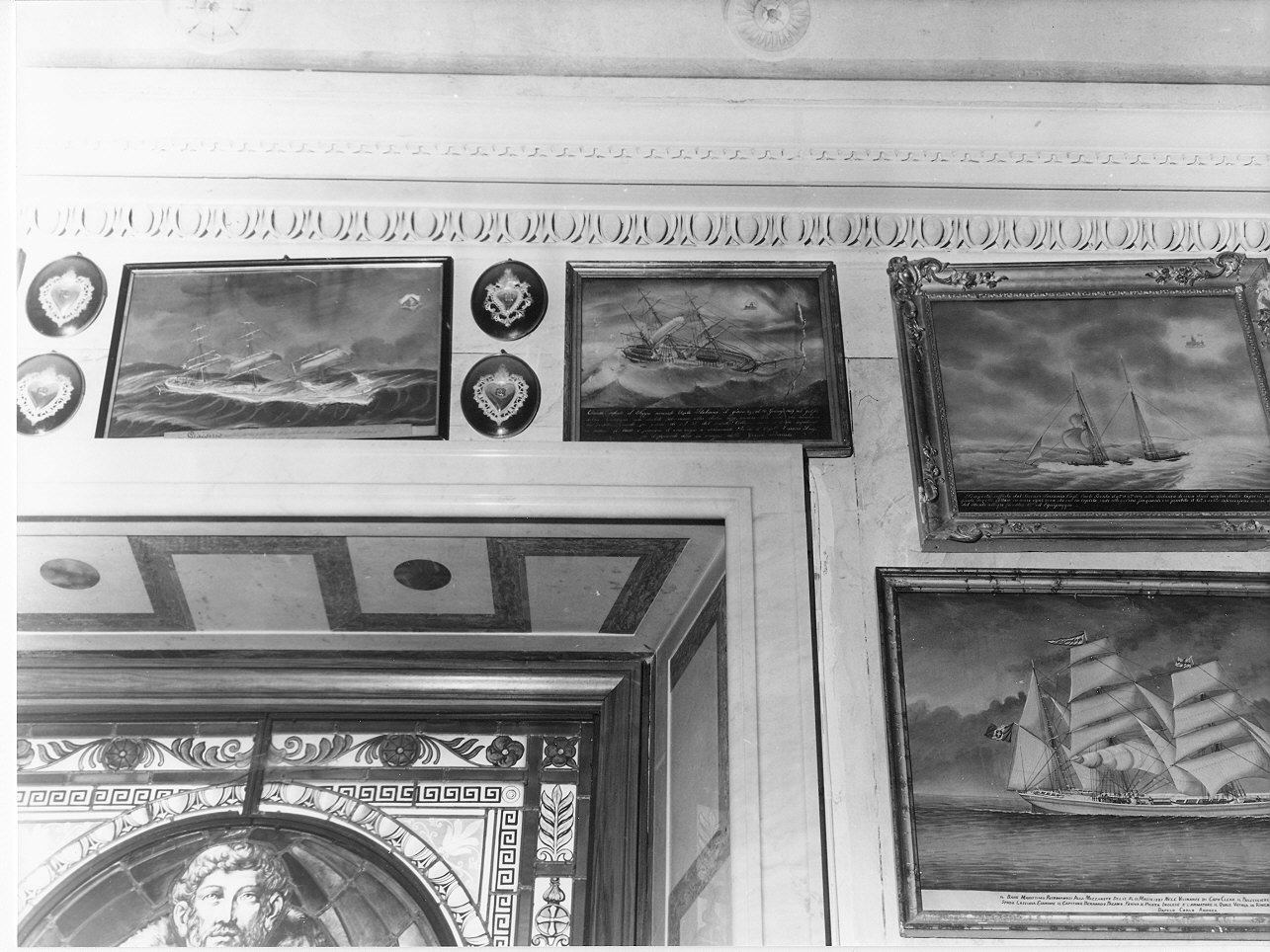 miracolo della Madonna di Montallegro (ex voto, opera isolata) - ambito italiano (terzo quarto sec. XIX)