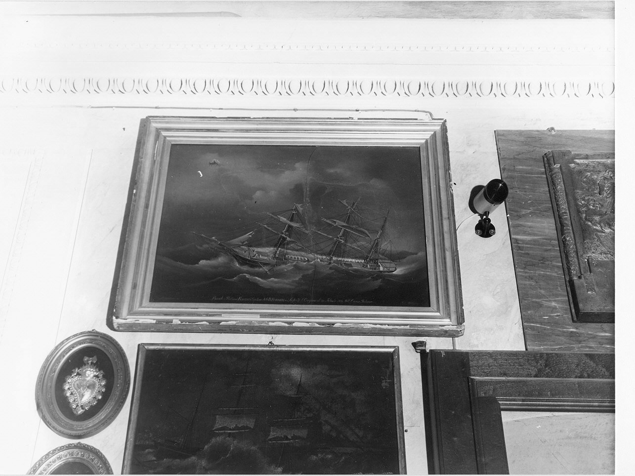 veliero (ex voto, opera isolata) - ambito italiano (sec. XIX)