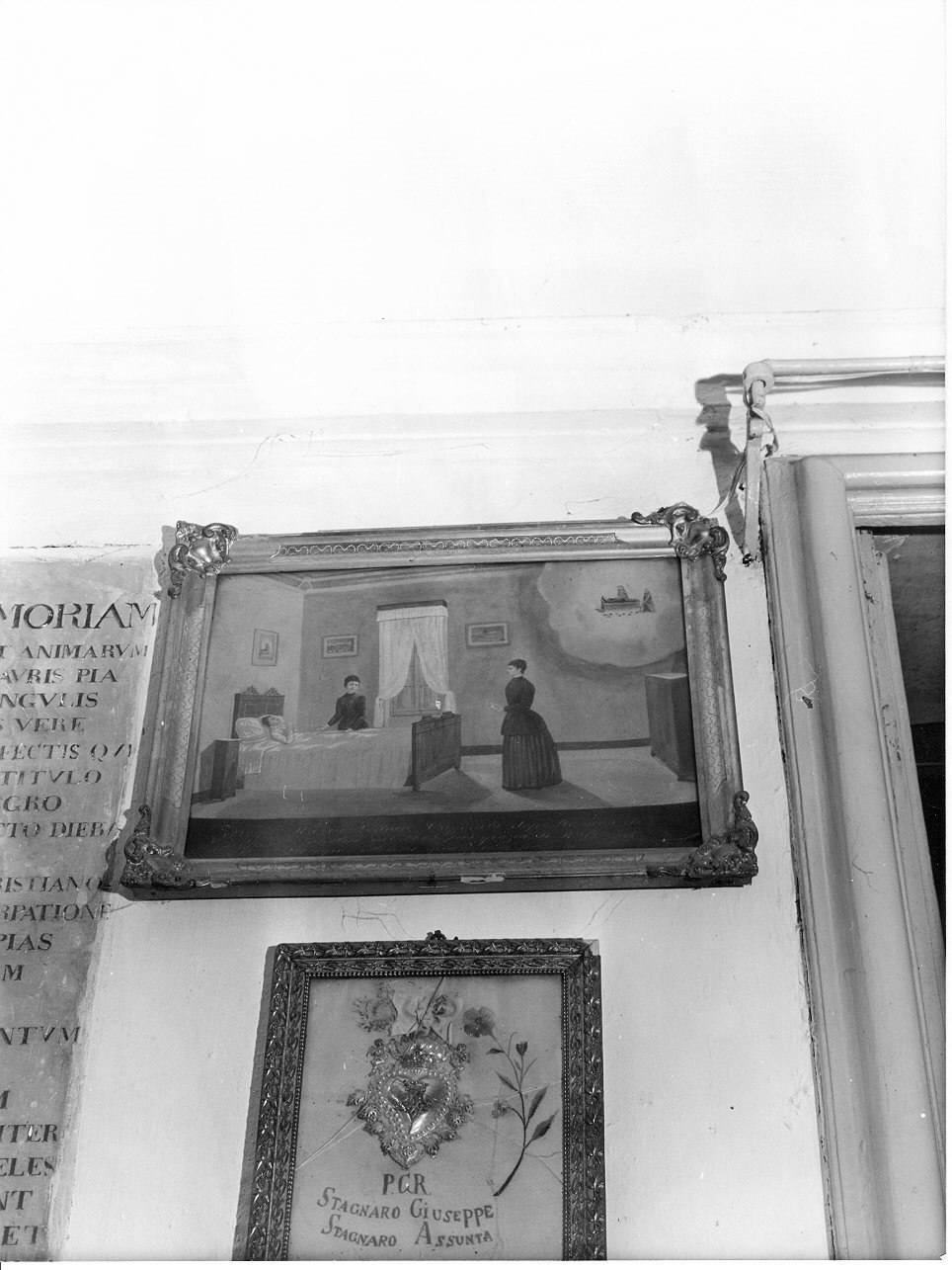 miracolo della Madonna di Montallegro (ex voto, opera isolata) - ambito italiano (sec. XIX)