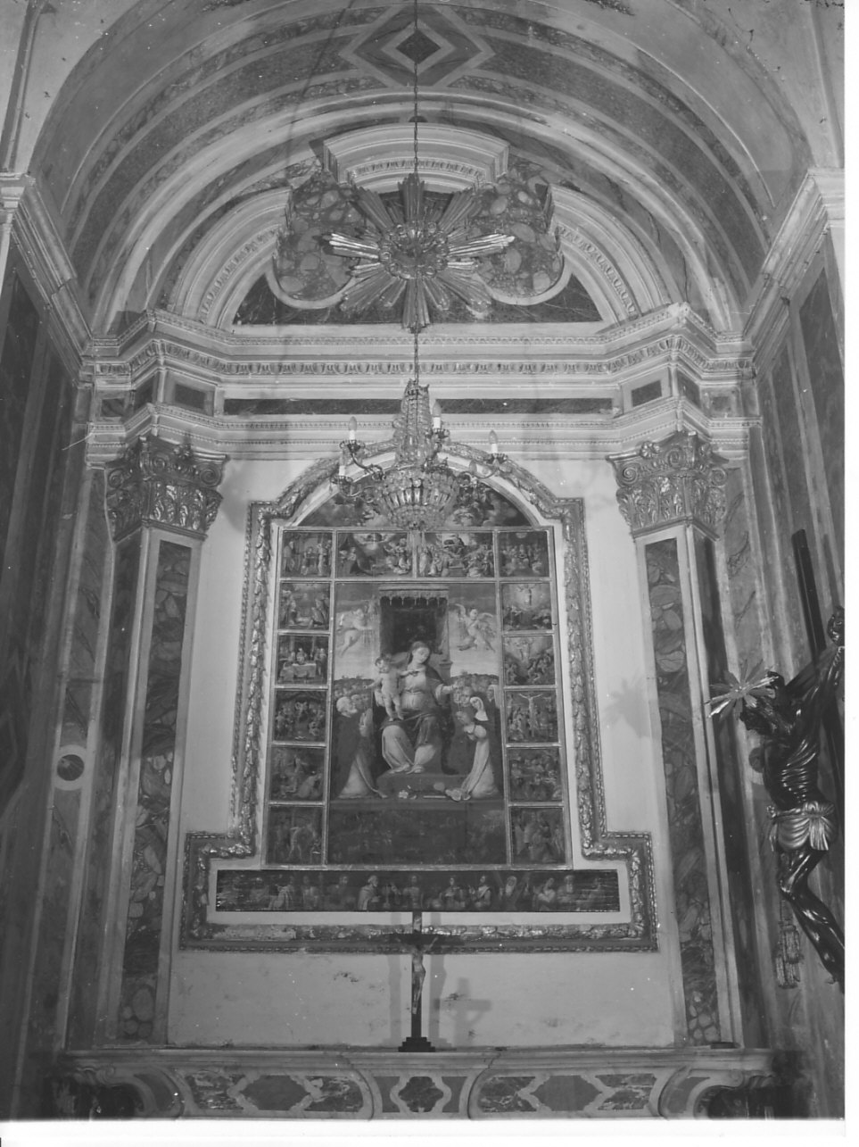 altare, insieme - bottega ligure (seconda metà sec. XVIII)