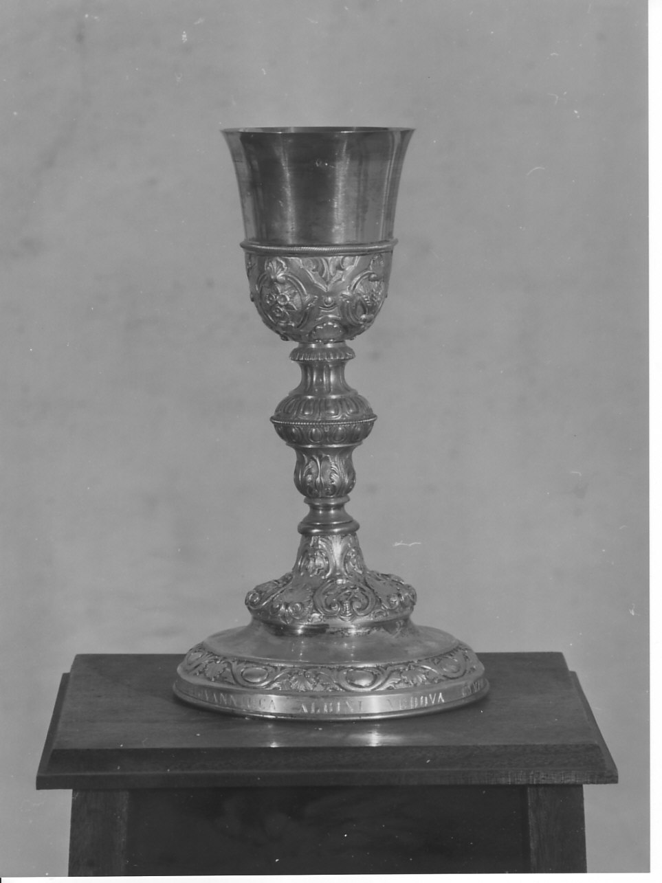 misteri della Passione (calice, elemento d'insieme) - bottega ligure (ultimo quarto sec. XIX)