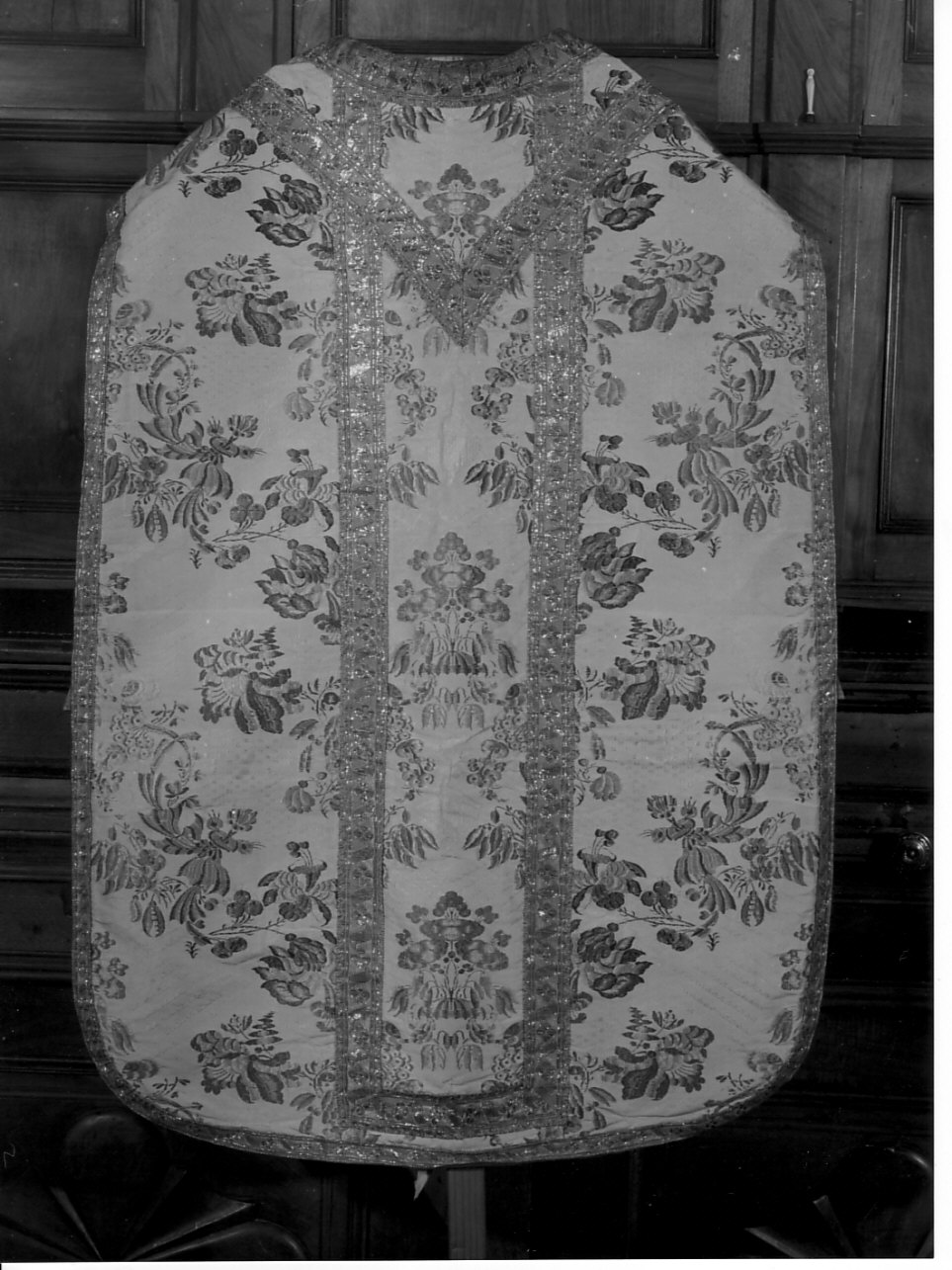 paramento liturgico, insieme - manifattura ligure (prima metà sec. XVIII)