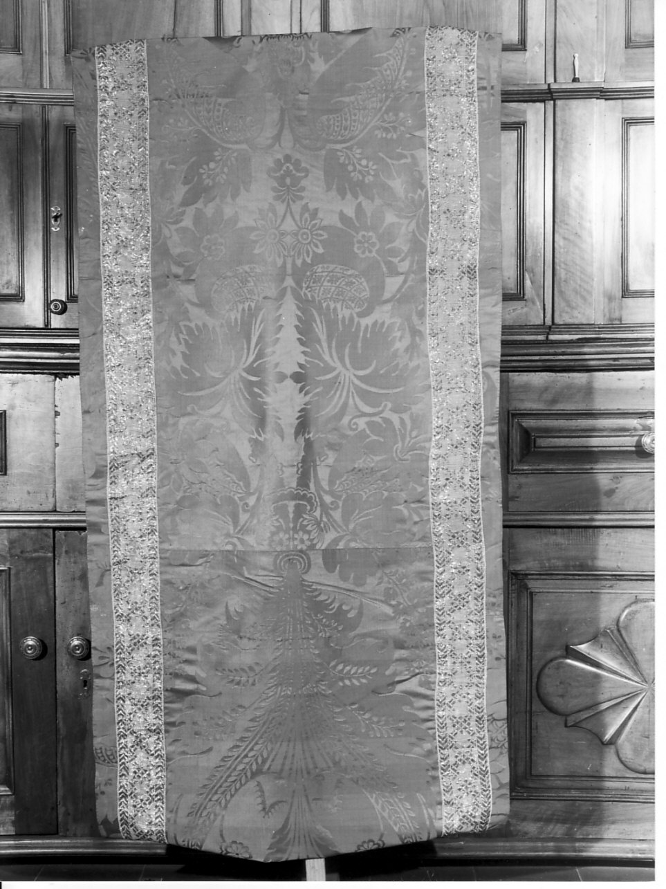 parato da chiesa, serie - manifattura ligure (primo quarto sec. XIX)